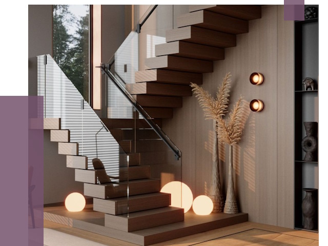 Изготовление и монтаж лестниц в Канске от 92897 руб. | ПРОЛЁТ-Кнс