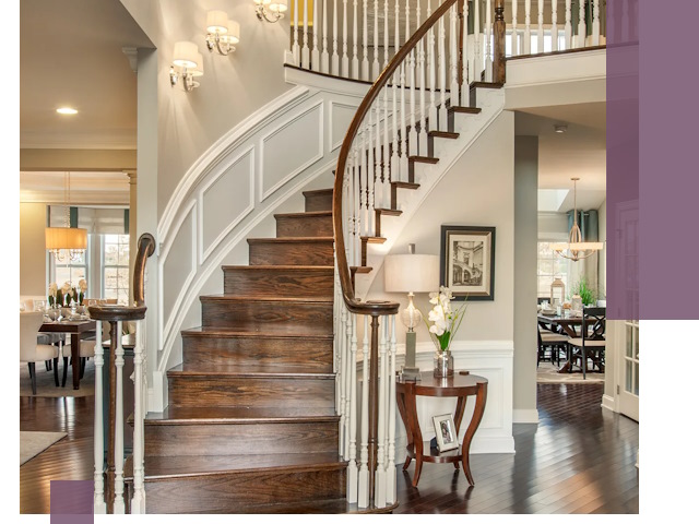 Изготовление лестниц под ключ в Канске — металлокаркас и отделка