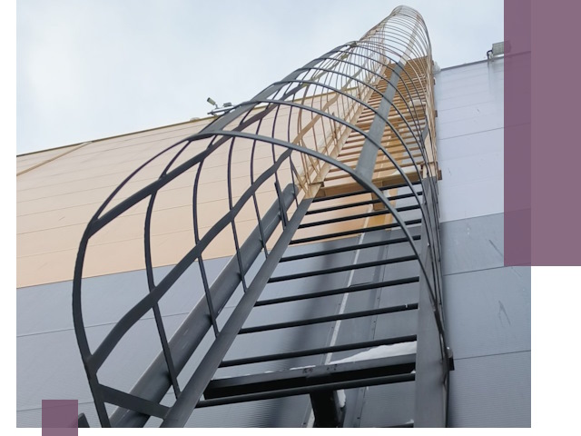 Изготовление и монтаж пожарных лестниц в Канске профессионально