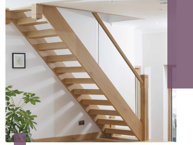 Изготовление деревянных лестниц под ключ в Канске для дома