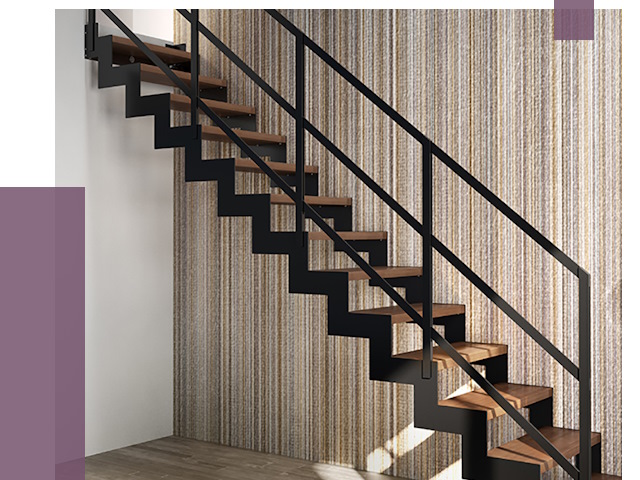 Изготовление металлических лестниц в Канске от 51913 руб. | ПРОЛЁТ-Кнс