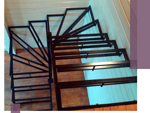 Изготовление металлических лестниц любой сложности в Канске