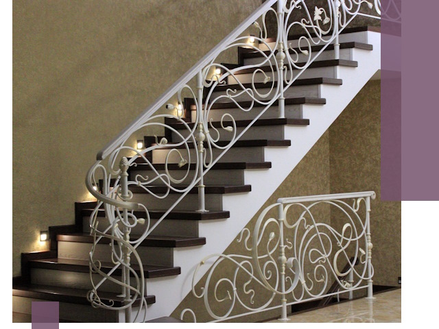 Кованые лестницы под ключ в Канске — изготовление и монтаж