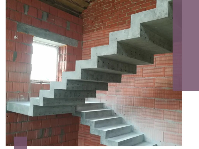 Бетонные лестницы под ключ в Канске: монтаж, демонтаж, ремонт