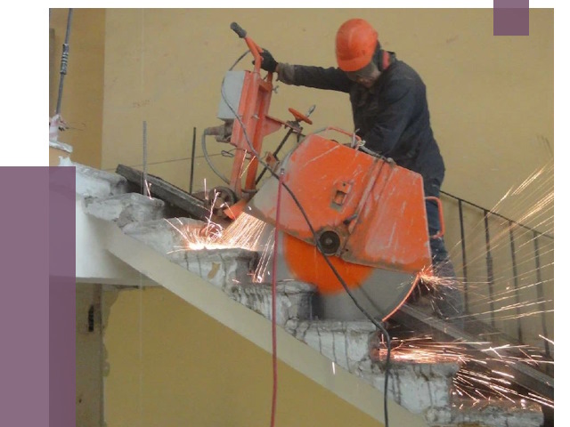 Демонтаж бетонных лестниц в Канске от 4918 руб. за м2 | ПРОЛЁТ-Кнс