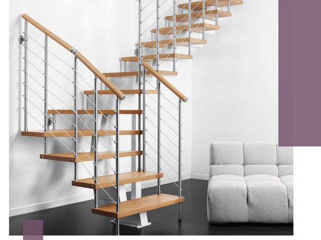 Модульные лестницы под ключ в Канске — монтаж и изготовление