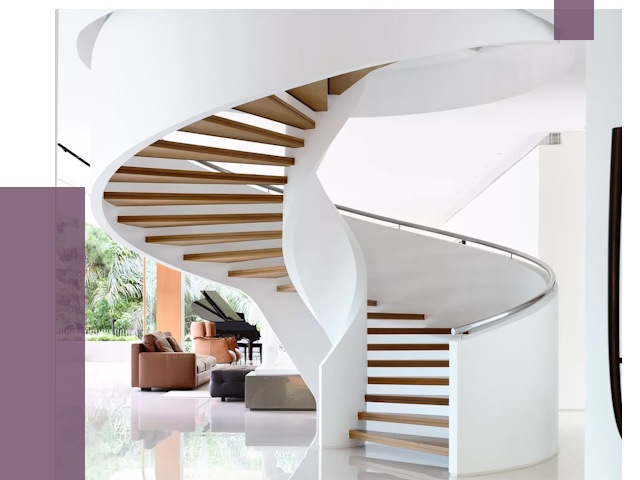 Винтовые лестницы в Канске под ключ от 51913 руб. | ПРОЛЁТ-Кнс