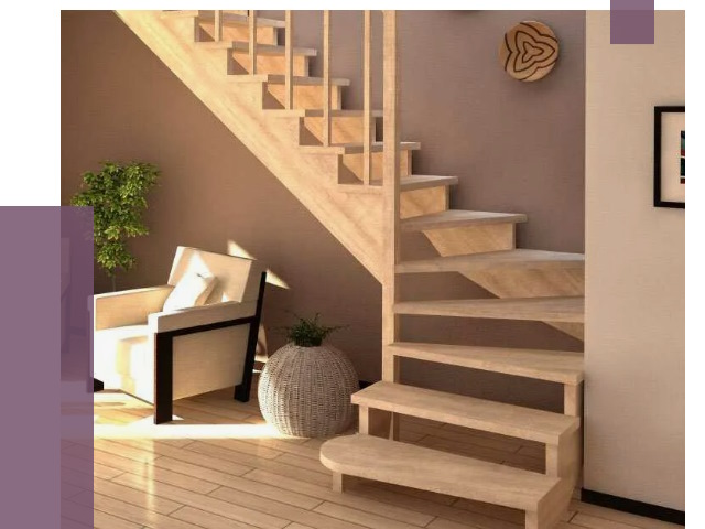 Изготовление Г-образных лестниц в Канске от 20219 руб. 