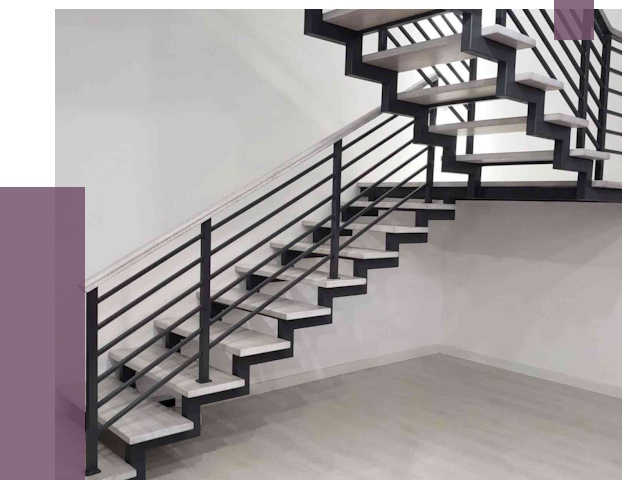 Лестницы на металлокаркасе под ключ в Канске от 13661 руб. | ПРОЛЁТ-Кнс