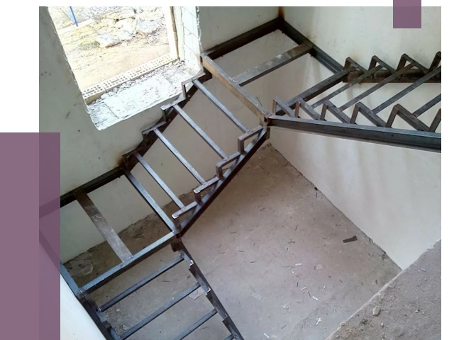 Монтаж лестниц на металлокаркасе в Канске от 13661 руб. — ПРОЛЁТ-Кнс