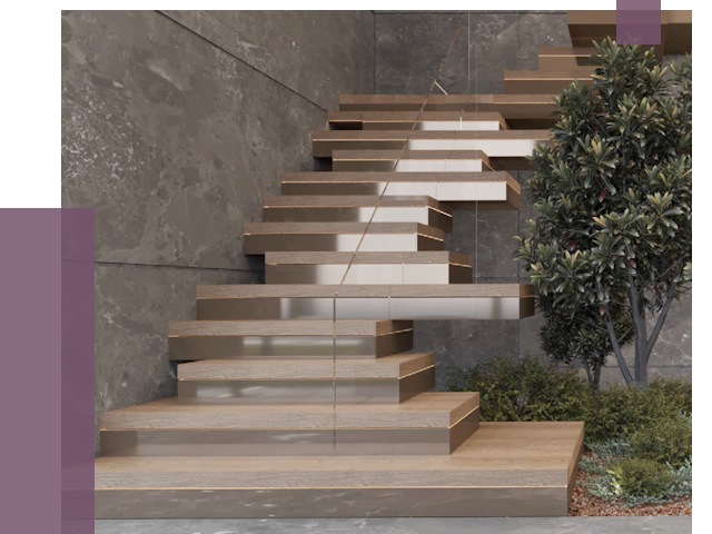 Современные лестницы в Канске от 14754 руб. | ПРОЛЁТ-Кнс