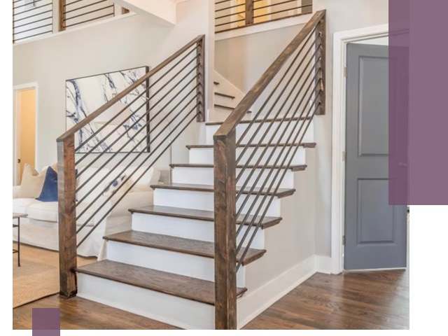 Лестницы для коттеджа под ключ в Канске — изготовление и монтаж