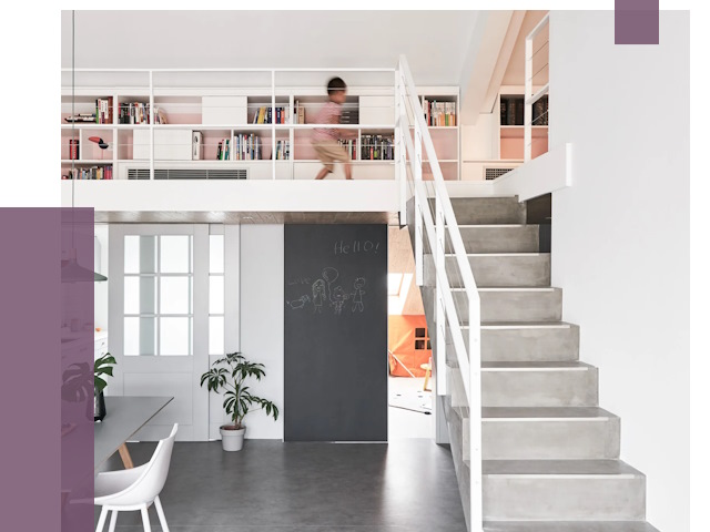 Лестницы для двухуровневой квартиры в Канске от 188525 руб. | ПРОЛЁТ-Кнс