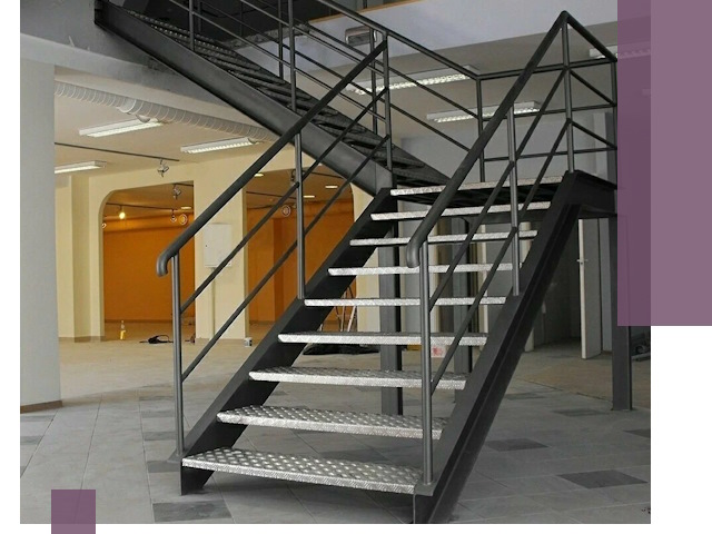 Лестницы для офиса в Канске: изготовление, монтаж, демонтаж