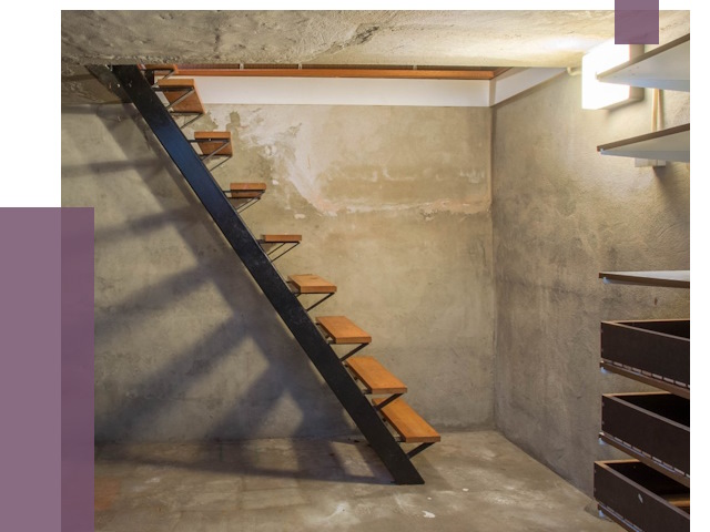 Лестницы в подвал в Канске от 14044 руб. — монтаж | ПРОЛЁТ-Кнс