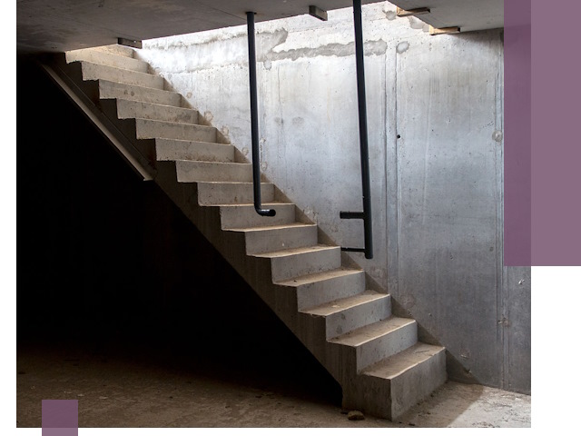 Изготовление и монтаж лестниц в подвале в Канске