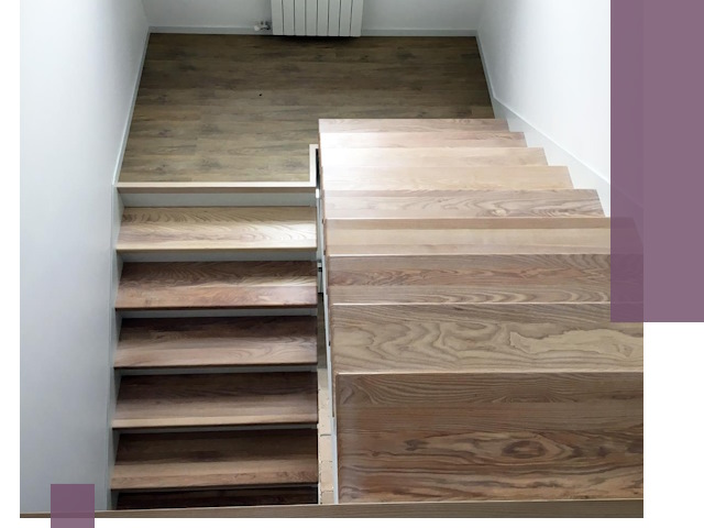 Тонировка лестниц в Канске: качественно и долговечно