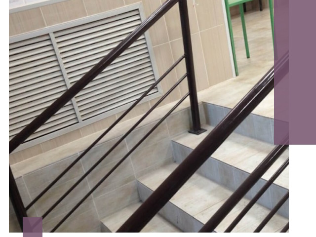 Изготовление перил из металла под ключ в Канске