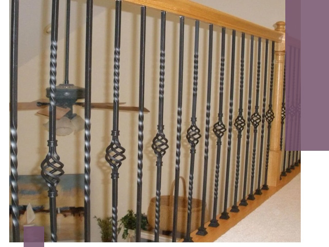Изготовление и монтаж кованных перил в Канске под ключ