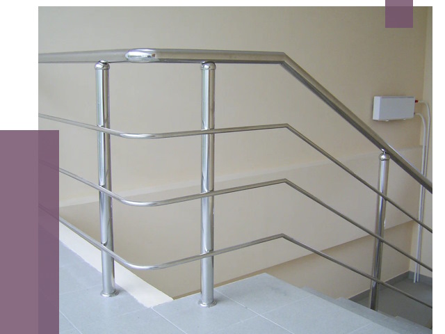 Алюминиевые перила в Канске от 6776 руб. под ключ | ПРОЛЁТ-Кнс