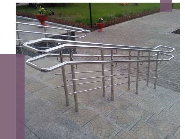 Перила для инвалидов в Канске от 8109 руб. под ключ | ПРОЛЁТ-Кнс