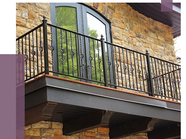 Балконные ограждения в Канске от 8579 руб. — купить | ПРОЛЁТ-Кнс
