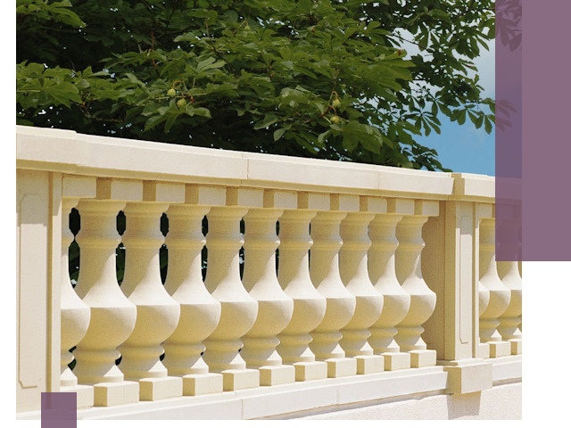 Установка балюстрады в Канске: изготовление и монтаж под ключ