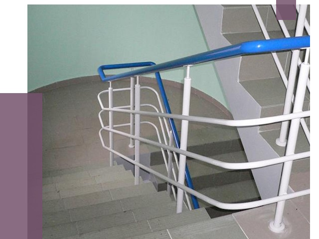 Перила в подъезде в Канске — установка и замена от 7924 руб. | ПРОЛЁТ-Кнс