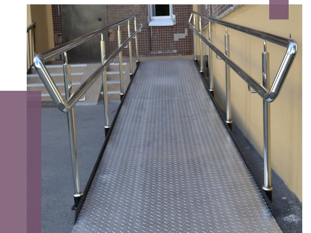 Пандусы в Канске от 13115 руб. — установка для инвалидов | ПРОЛЁТ-Кнс