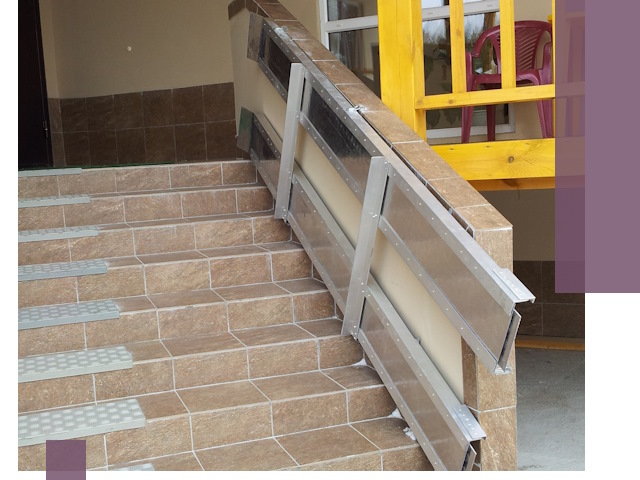 Откидные пандусы под ключ в Канске — монтаж и демонтаж