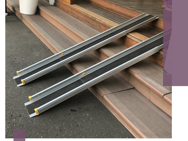 Телескопические пандусы под ключ в Канске — изготовление и монтаж