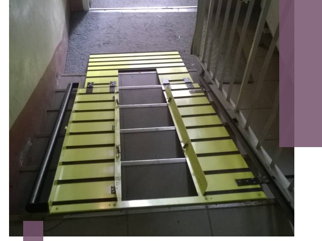 Профессиональный монтаж пандуса в подъезд в Канске