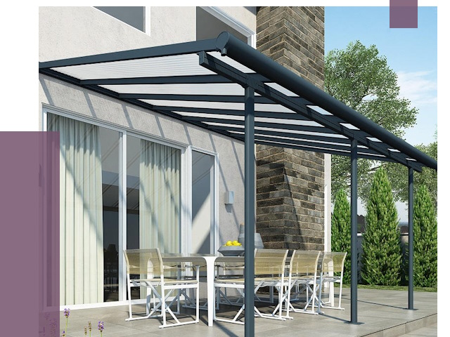 Навесы пристенные в Канске от 9727 руб. — монтаж и установка | ПРОЛЁТ-Кнс