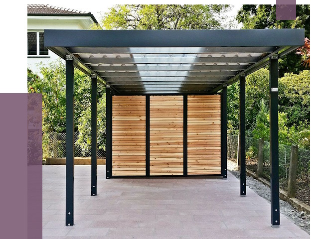 Отдельно стоящие навесы во дворе в Канске от 85793 руб. | ПРОЛЁТ-Кнс