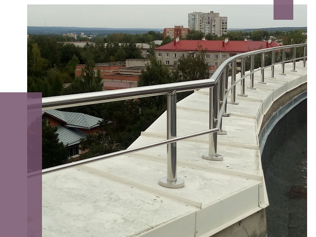 Парапеты и ограждения кровли в Канске от 5301 руб.
