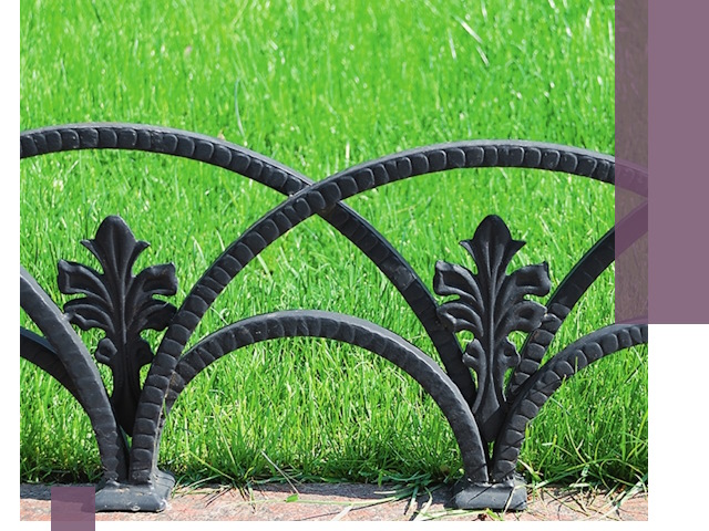 Декоративные металлические бордюры под ключ в Канске