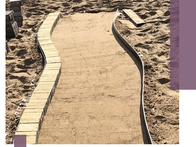 Металлические бордюры для тротуаров в Канске — прочные и долговечные