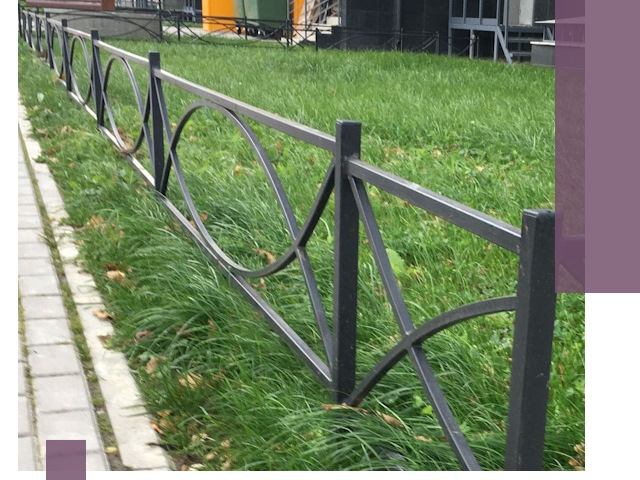 Газонные ограждения из металла в Канске — монтаж и продажа
