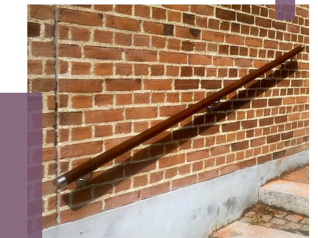 Изготовление пристенных поручней в Канске от 4754 руб. — ПРОЛЁТ-Кнс