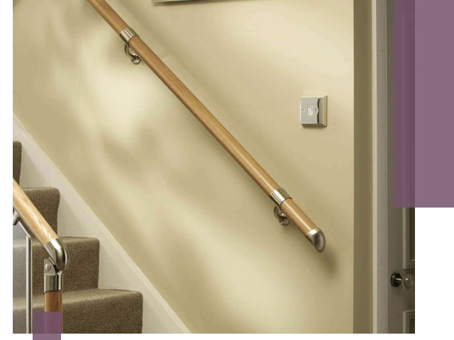 Монтаж пристенных поручней профессионально в Канске