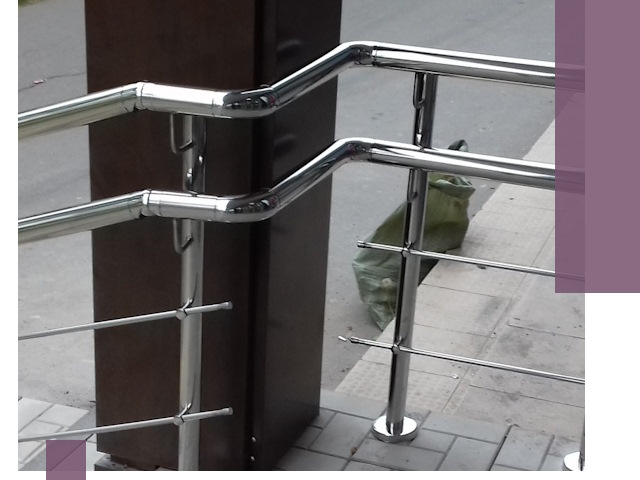 Монтаж поручней из нержавеющей стали в Канске качественно и быстро